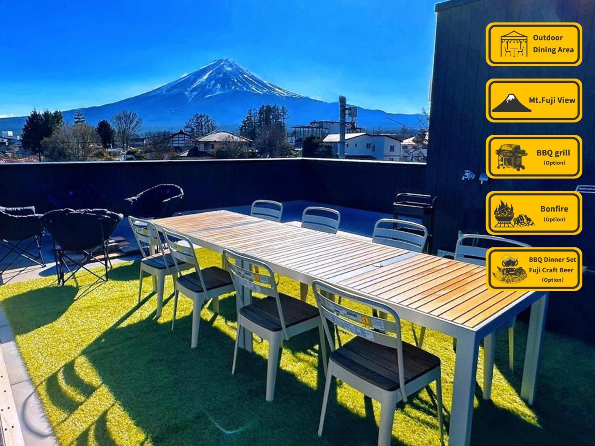 ヴィラ山間堂premier Garden Villa Bbq Bonfire Fuji View Annovillas Sankando Fujikawaguchiko Luaran gambar